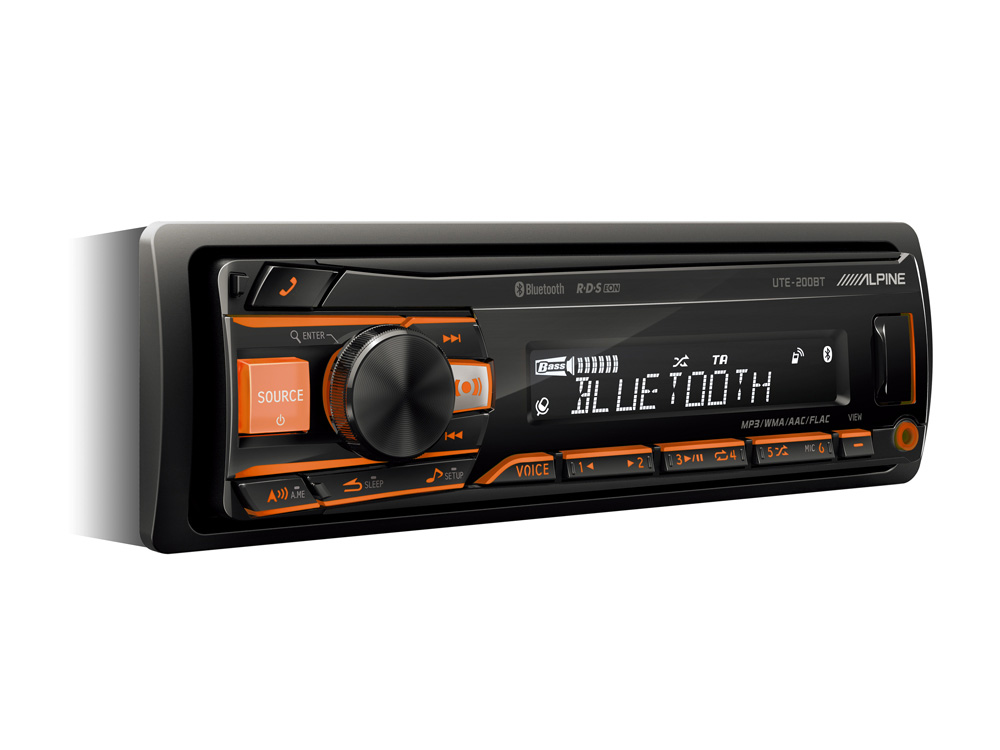 Renault Scenic Radio Alpine UTE-200BT Bluetooth Freisprechanlage Mechless Stereo 