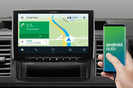 INE-F904DU - Online Navigation with Android Auto
