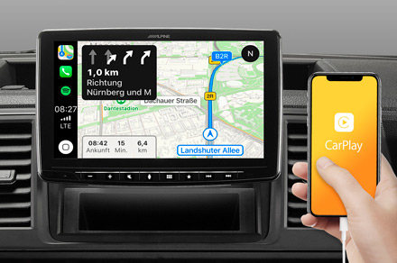 INE-F904DU - Online Navigation with Apple CarPlay