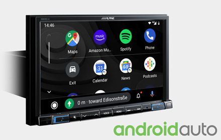 Works with Android Auto - X803D-U