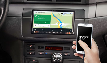 Online Navigation with Android Auto - INE-W720E46